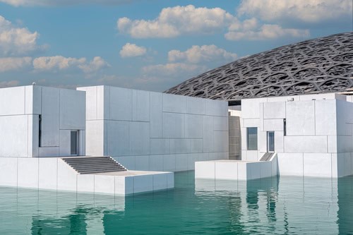 Louvre Museum in Abu Dhabi