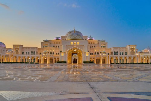 Abu Dhabi: Qasr al Watan Präsidentenpalast